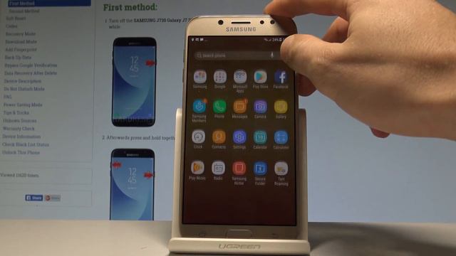 How to Check IMEI and Serial Number in SAMSUNG Galaxy J7 2017 |HardReset.info смотреть онлайн