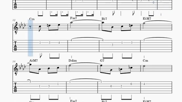 AUTUMN LEAVES | Eric Clapton | Easy Guitar Tabs With Chords смотреть онлайн