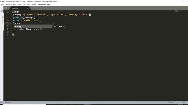 part-7, php ARRAY CHANGE KEY CASE, php in hindi, php in hindi смотреть онлайн