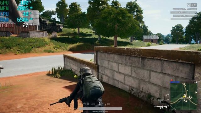 PUBG|i3 6100 + GTX750Ti|MAX Setting Test| смотреть онлайн