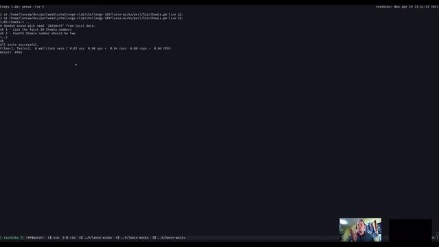 Live coding the Perl Weekly Challenge 109 смотреть онлайн