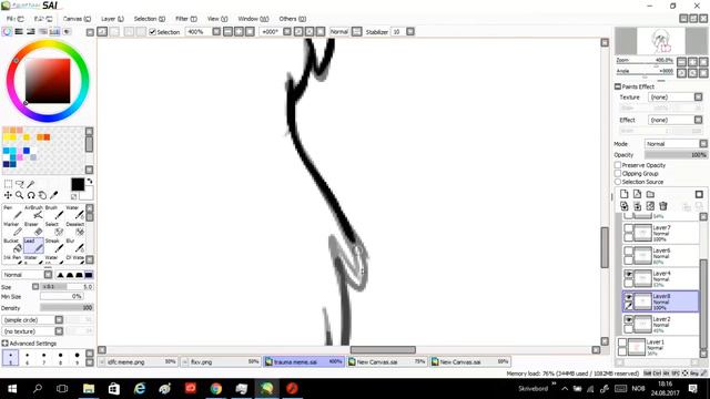 trying to animate with sai again :') смотреть онлайн