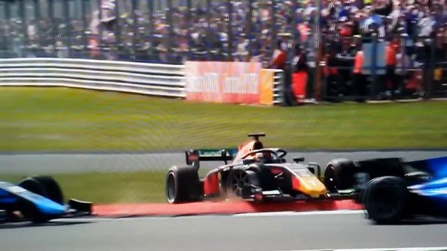 Formula 2 Silverstone British GP Roy Nissany,Dennis Hauger Horrible crash🤯 2022.07.03. смотреть онлайн
