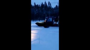 Тестируем аэролодку Бриз