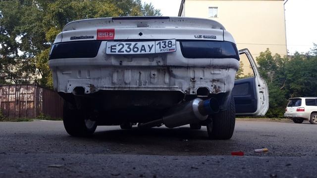 Глушитель для Toyota Sprinter Trueno AE91 7A-GE . смотреть онлайн