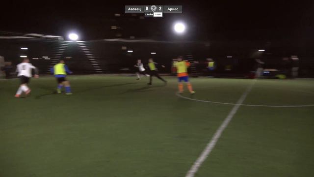 Азовец 0 - 9 Ариес (Terrafootball // Весна'20. Вторая Лига. Группа А // 1 тур) смотреть онлайн
