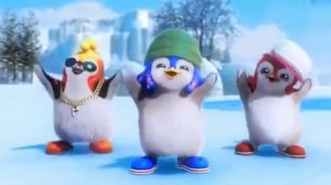 Три пингвина танцуют