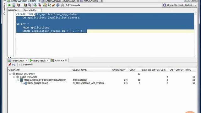 08 06 Demo Function Based Indexes Selective Indexing смотреть онлайн