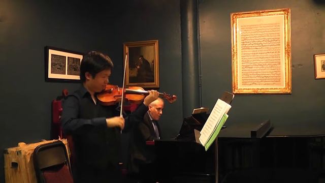 XinOu Wei plays Fauré sonata in A major No. 1, Op. 13 смотреть онлайн
