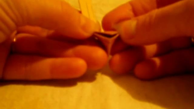 Плетение трехгранной берестяной бусины. смотреть онлайн