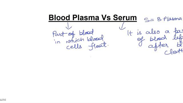 Blood Plasma v/s Serum " BIOLOGY CONCEPTS " where biology meets technology. смотреть онлайн