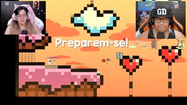 DEIXAMOS O MAPA DE DOCE MUITO DIFICIL no Ultimate Chicken Horse смотреть онлайн