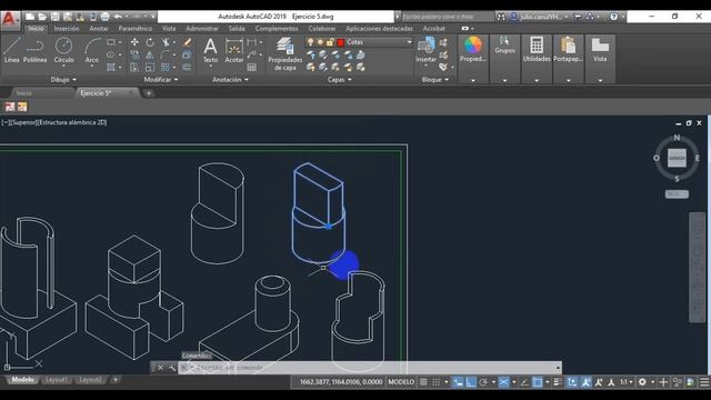 Creación e inserción de bloques en Autocad 2019 смотреть онлайн