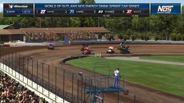 World of Outlaws NOS Energy Drink Sprint Car Series | Round 6 at Weedsport смотреть онлайн