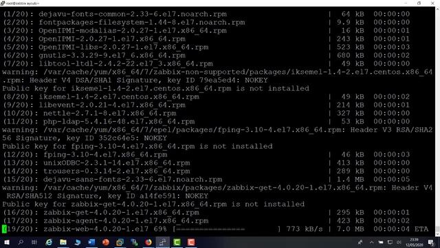 Installation de Zabbix sur Centos 7 смотреть онлайн
