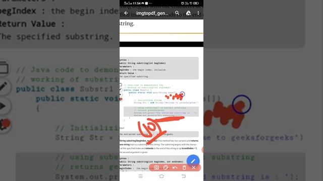 Substring and string buffer(Java) смотреть онлайн