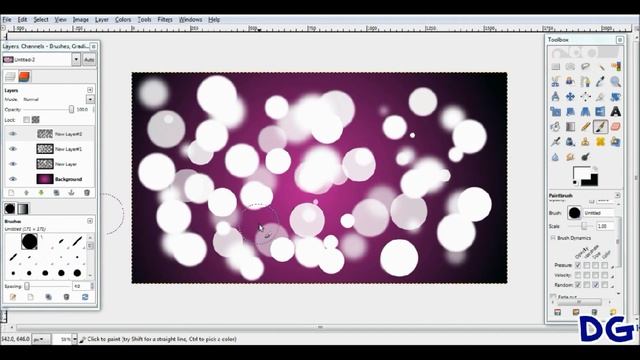 Detail Graphics - How to make Light Spectrum Backgound in Gimp 2.6 - Tutorial #2 смотреть онлайн