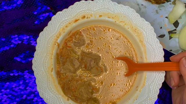 АСМР Итинг | Борщ с луком и черным хлебом | Тихий шепот смотреть онлайн