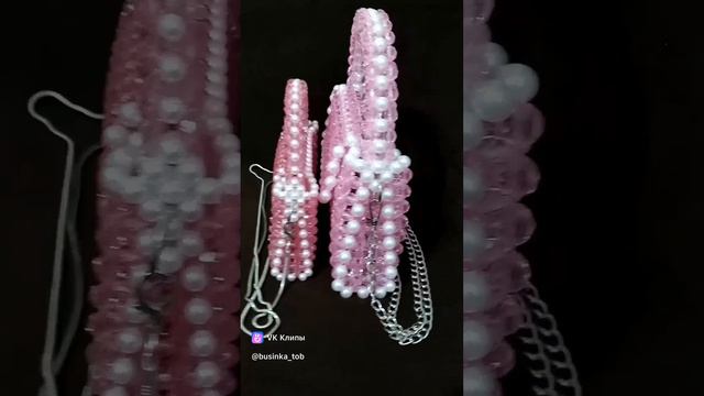 Сумки из бусин 🩷🤍🩷🤍🩷🤍 смотреть онлайн