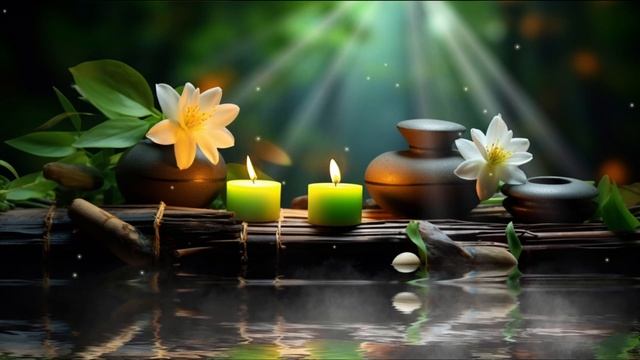 Healing Music For Anxiety Disorders , Stress And Chronic Fatigue - Heal The Mind For Deep Meditatio