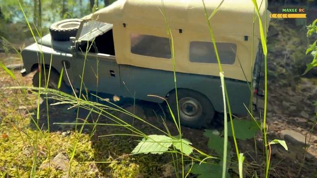 Land Rover Series III BRX02 Vs BRX01 Toyota LC70 Killerbody Trail - Rc Cars OffRoad Rc Crawler