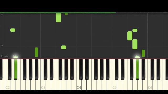 Song from a Secret Garden piano tutorial - Easy for beginners смотреть онлайн