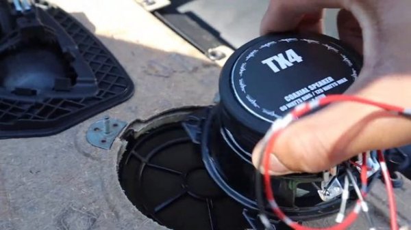 E90 BMW Front Door Speaker upgrade