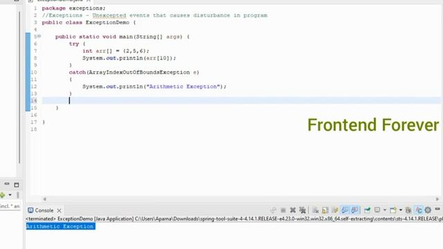 Exceptions In Java | Java Spring Boot Tutorial For Beginners | смотреть онлайн