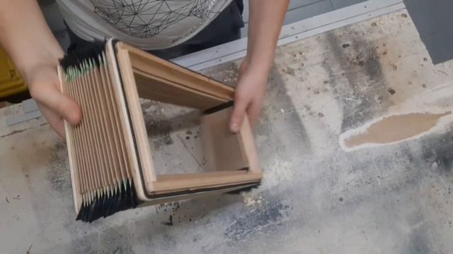 Изготовление меха для баяна.