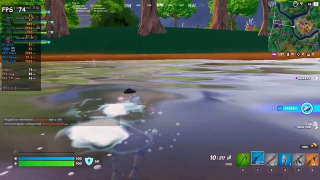 Fortnite Chapter 4 (Performance mode) | GTX 750 1GB - i5 3470 | смотреть онлайн