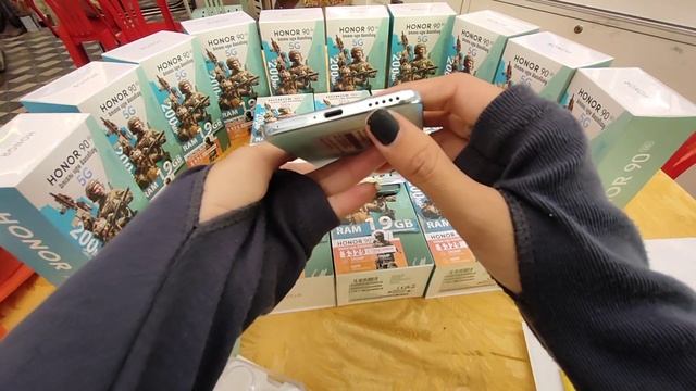 Unboxing Honor 90 5G 2 color смотреть онлайн