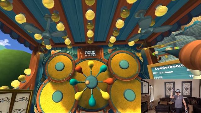 Playing carnival games in VIRTUAL REALITY! Carnival Games VR смотреть онлайн