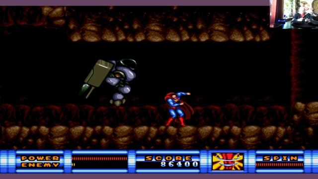 Sega Mega Drive 2 Superman The Man of Steel Супермен Человек из стали Игра детства 90х Вячеслав смотреть онлайн