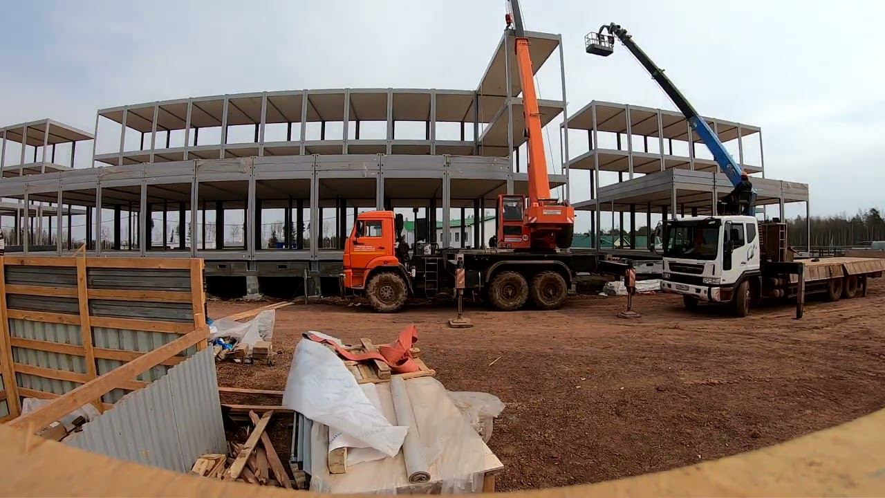 Модульное здание «Общежитие» на 185 мест для ООО "Иркутская нефтяная компания". смотреть онлайн