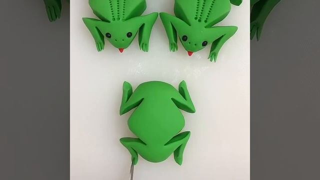 лягушка из теста. идея для выпечки. смотреть онлайн