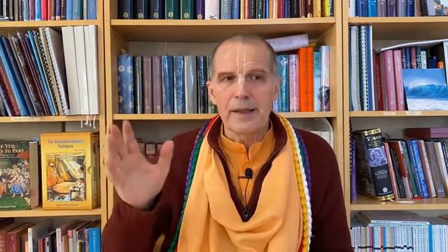 Шрила Шачинандана Свами, прославление Шрилы Гоур-Говинды Свами на 25-летие его ухода, 2021