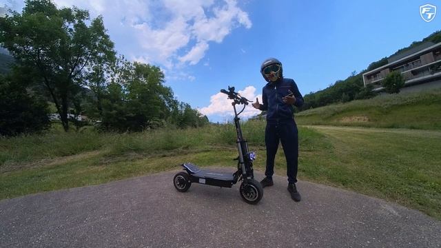 Halo Knight T107pro, UNE TROTTINETTE PUISSANTE ET TOUTES OPTIONS ! смотреть онлайн