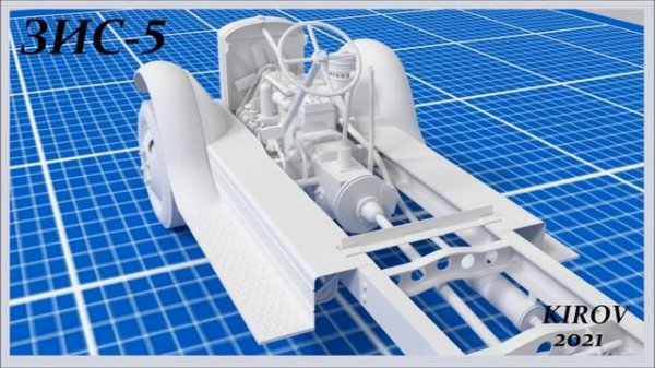 3d model,blender,3д модель,пошаговая сборка 3д модели,зис-5