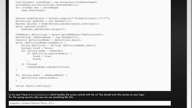 Swagger + Spring security - Hide methods based on roles смотреть онлайн