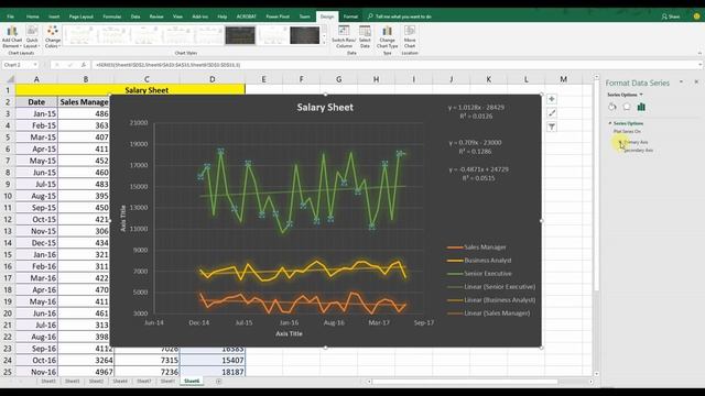 Tutorial 3a: Microsoft Excel Plotting, multiple time series, 3D plot, pie chart etc. смотреть онлайн