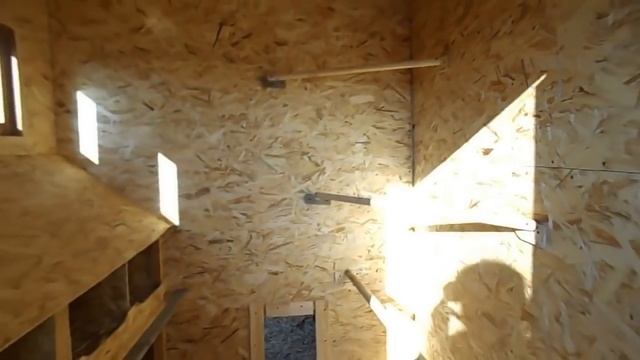 Теплый курятник своими руками на 15 кур без электричества. Недорого и практично смотреть онлайн