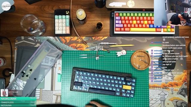 Mode Envoy Keyboard Polycarbonate with Nylon Fasteners Screw Build Streaming Twitch смотреть онлайн