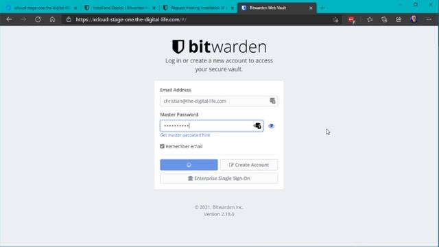 Self Hosted Password Manager - Your data under your control! смотреть онлайн