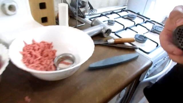 Как заточить ножи мясорубки! Будет мясорубить как на картинке! смотреть онлайн