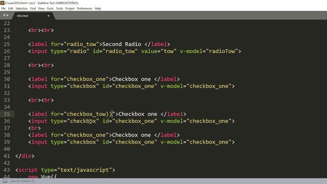 070 VueJs بالعربية - Checkbox Inputs смотреть онлайн