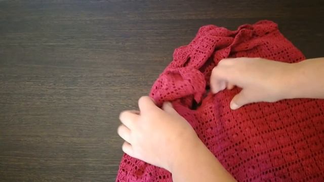 Летнее платье Бордо крючком. Экспресс МК смотреть онлайн