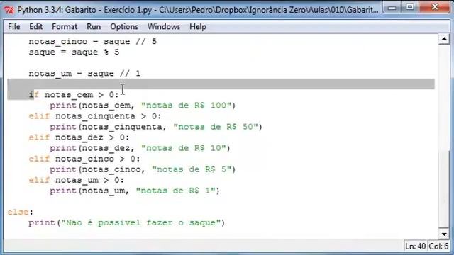 Curso de Python 3 012 Múltiplos if VS if elif e else смотреть онлайн