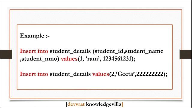 3.3.1 DML Commands in SQL Gujarati I Data Manipulation Language in Database Management System смотреть онлайн