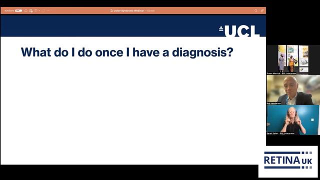Webinar: Usher syndrome mini series – part one смотреть онлайн