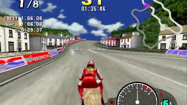 Model 2 Emulator Manx TT Superbike Gameplay Sheep Mode (Laxey Coast) смотреть онлайн